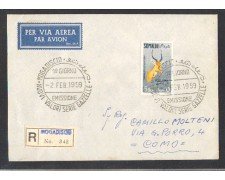 1959 - LBF/4136 - SOMALIA  AFIS - 5s. GAZZELLA