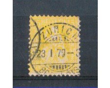 1867 - LBF/2818C- SVIZZERA - 15c. GIALLO -  USATO