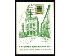 1976 - LBF/3441 - SAN MARINO - 10° CONGRESSO I.L.E.I  ESPERANTO
