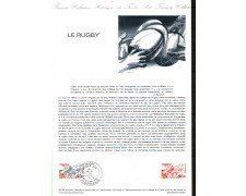 1982 - LOTTO/FRA2236DOC - FRANCIA - RUGBY DOC. FILATELICO