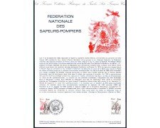 1982 - LOTTO/FRA2233DOC - FRANCIA - FEDERAZIONE  DEI POMPIERI DOC. FILATELICO