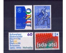 1995 - LOTTO/1471CPN - SVIZZERA - PROPAGANDA 4v. NUOVI