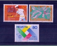 1985 - LOTTO/SVI1230CPN - SVIZZERA - PROPAGANDA 3v. - NUOVI