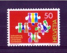 1990 - LOTTO/SVI1363N - SVIZZERA - 50c. CENSIMENTO - NUOVO