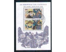1994 - LOTTO/GFBF27U - GERMANIA - CARL HAGENBECK FOGLIETTO - USATO