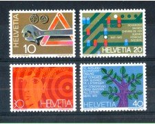 1972 - LOTTO/SVI898CPN - SVIZZERA - PROPAGANDA 4v. - NUOVI