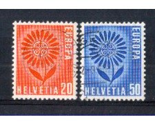 1964 - LOTTO/SVI736CPU - SVIZZERA - EUROPA 2v. - USATI