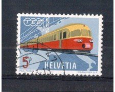 1962 - LOTTO/SVI689U - SVIZZERA - 5c. TRANS EUROPA EXPRESS - USATO