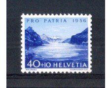 1956 - LOTTO/SVI580N - SVIZZERA - 40+10c. PRO PATRIA - NUOVO