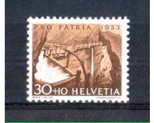 1953 - LOTTO/SVI534N - SVIZZERA - 30+10c. PRO PATRIA - NUOVO