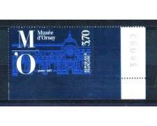 1986 - LOTTO/FRA2448N - FRANCIA - 3,70 Fr. MUSEO D'ORSAY - NUOVO
