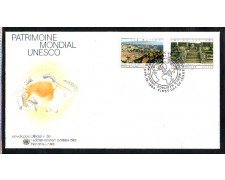 1984 - LOTTO/ONUU413FDC - ONU U.S.A. - PATRIMONIO UNESCO - BUSTA FDC