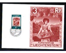 1980 - LOTTO/LIE691MAX - LIECHTENSTEIN - MUSEO POSTALE - CART.MAXIMUM