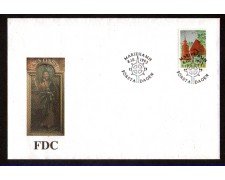 1993 - LOTTO/ALA78FDC - ALAND - CHIESA DI SOTTUNGA - BUSTA FDC