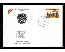 1984 - LOTTO/AUT1612FDC - AUSTRIA - PARCO MINIMUNDUS - BUSTA FDC
