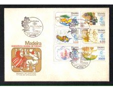 1980 - LOTTO/MDA8FDC - MADERA - CONFERENZA TURISMO - BUSTA FDC