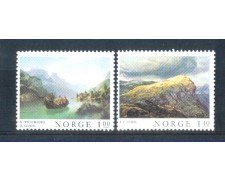 1974 - LOTTO/NORV638CPN - NORVEGIA - QUADRI 2v.- NUOVI