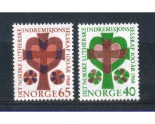 1968 - LOTTO/NORV529CPN - NORVEGIA - SOCIETA' LUTERANA - NUOVI