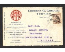 TREVISO - 1926 - LBF/1364 - CERAMICA G. GREGORJ