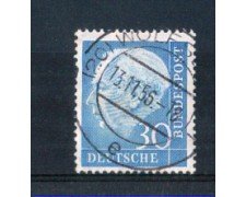 1954 - LOTTO/10502U - GERMANIA FEDERALE - 30p. EFFIGIE HEUSS - USATO