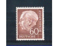1954 - LOTTO/10504 - GERMANIA FEDERALE - 60p. HEUSS - NUOVO