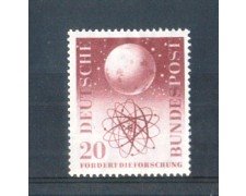 1955 - LOTTO/10511 - GERMANIA FEDERALE - 20p. RICERCHE SCIENTIFICHE  - NUOVO