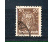 1926 - LOTTO/GER388U - GERMANIA REICH - 50p. J.S. BACH - USATO
