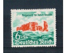 1940 - LOTTO/GER674L - GERMANIA REICH - RIANNESSIONE HELIGOLAND - LINGUELLATO