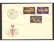 1949 - LOTTO/10626 - SVIZZERA - CENTENARIO POSTE FEDERALI - BUSTA