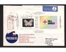 1993 - LBF/3969 - POLONIA - ESPOSIZIONE FILATELICA POLSKA 93 - BUSTA
