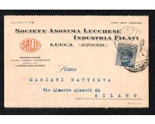 1922 - LOTTO/10812- REGNO - SOCIETA' ANONIMA LUCCHESE  FILATI