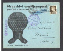 MILANO - 1939 - LOTTO/10903 - REGNO - DISPOSITIVI CATARINFRANGENTI  - BUSTA