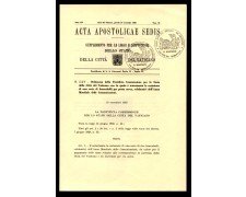 1983 - LOTTO/10994 - VATICANO - POSTA AEREA COMUNICAZIONI - ACTA APOSTOLICAE