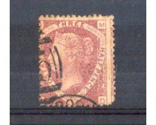 1870 - LOTTO/11192 - GRAN BRETAGNA - 1,5 Pence ROSSO CARMINIO - USATO