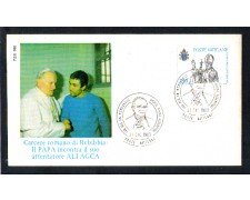 1983 - LOTTO/11241 - CITTA' DEL VATICANO - INCONTRO DI GIOVANNI PAOLO II° CON ALI AGCA - BUSTA