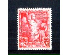 1938 - LOTTO/11288 - REGNO - 20c. PROCLAMAZIONE IMPERO - NUOVO