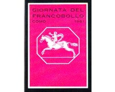 1961 - LOTTO/11444 - REPUBBLICA - GIORNATA DEL FRANCOBOLLO - CARTOLINA  SPECIALE