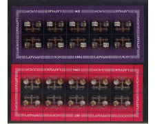 1994 - BF/340 -  LETTONIA - MINIFOGLI EUROPA
