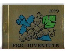 1979 - L/1096 -  SVIZZERA - LIBRETTO PRO JUVENTUTE