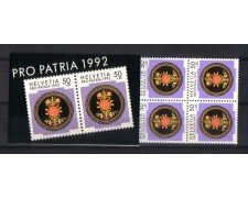1992 - L/1399 -  SVIZZERA - LIBRETTO PRO PATRIA