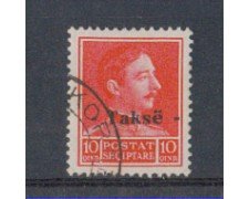 1936 - LBF/1857 - ALBANIA - SEGNATASSE 10Q. USATO