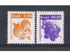 1980 - LBF/2115 - BRASILE - FRUTTA 2v.