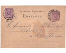 1883 - LBF/2345 -  GERMANIA REICH - CARTOLINA POSTALE VIAGGIATA