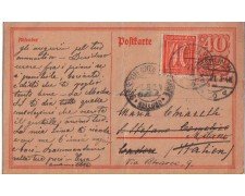1921 - LBF/2405 -  GERMANIA REICH - CART. POSTALE