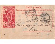 1900 - LBF/2821  - SVIZZERA - CARTOLINA POSTALE  U.P.U
