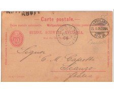 1905 - LBF/2822 -  SVIZZERA - CARTOLINA POSTALE - USATA