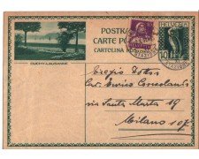 1931 - LOTTO/17361 - SVIZZERA - CARTOLINA POSTALE TURISTICA VIAGGIATA