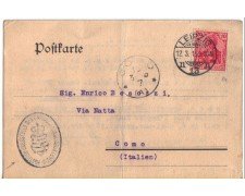 1915 - LOTTO/17360 - GERMANIA REICH - CARTOLINA COMMERCIALE  PER L'ITALIA