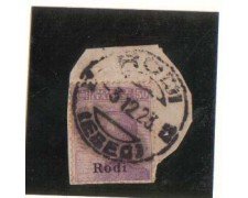 EGEO/RODI - 1923 - LBF/549 - 50c. VIOLETTO - USATO