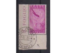 1947 - LBF/618 - REPUBBLICA -  BOLOGNA/TORINO